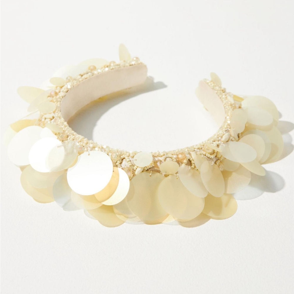 Llani Iridescent Paillette Headband